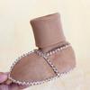 Sheepskin Wool Sewn Baby Warm Boots Pure Natural Indoor Walking Socks