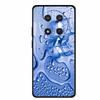 For Honor X9c Case X 9 c Coque Flowers Black Silicone TPU Soft Back Cover For Honor Magic 7 Pro Magic7 5G lite Phone Case Funda