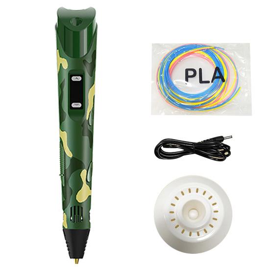 Printing Pen Filament 3D Painting Pen with LED Display Kids DIY 3D