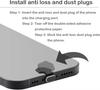5/1Pcs Metal Dust Plugs Type C Charging Port Cover for iPhone 16/15 ProMax/15plus Universal USB-C Stopper Protector Cap Plugs