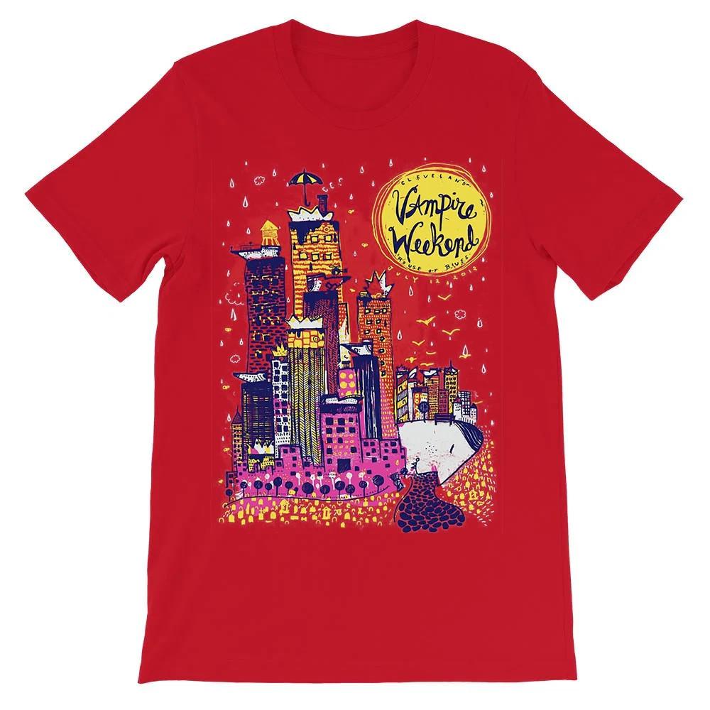 New Vampire Weekend Band Heavy Cotton Red S-5XL T Shirt AG67 S