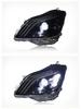Headlights for 2011-2015 Sonata: Double Lens Xenon with LED Daytime Running Lights