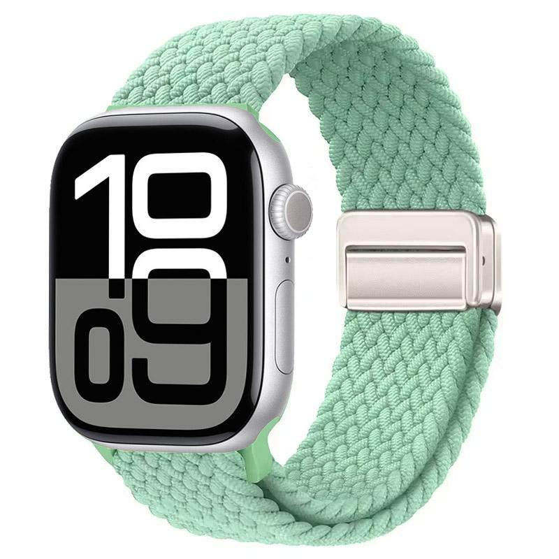 Nylon Strap for Apple Watch 10 46mm 42mm/Ultra 2 49mm 9 8 7 Breathable Watchband iwatch Series 6 5 4 SE 44mm 40mm 45mm 41mm Band