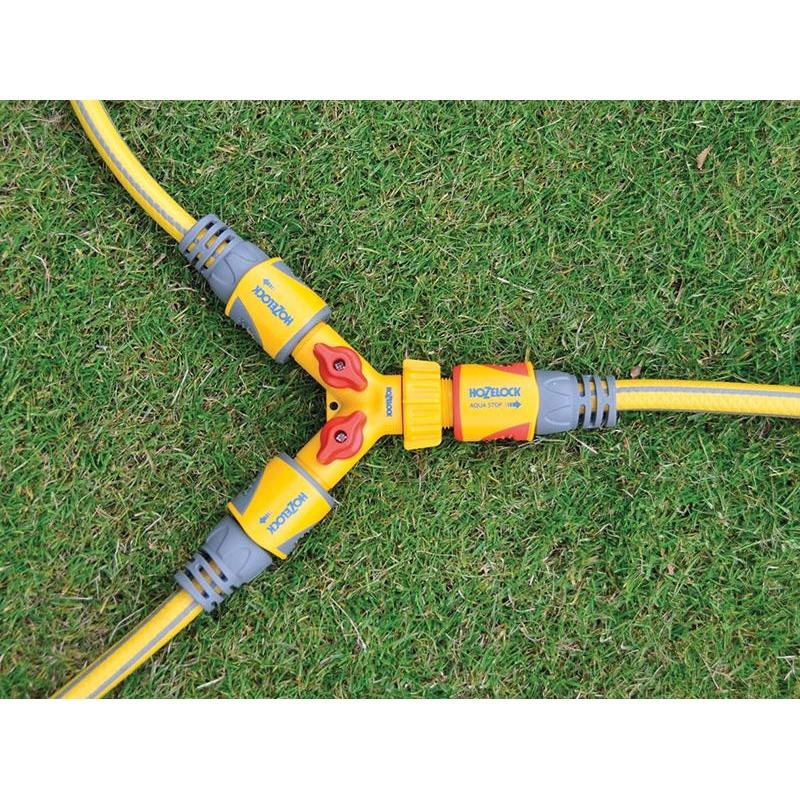 Hozelock 2256 Dubbelkontrollkrananslutning 3/4 tum Bsp