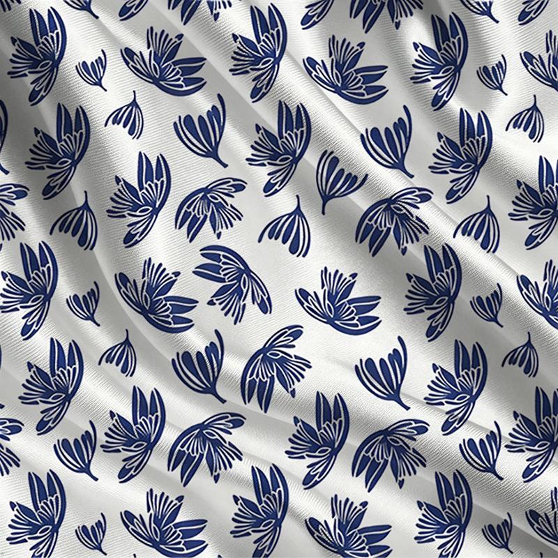 Women's Short Sleeve T-Shirt Soft Skin-friendly Fabric, Minimalist Floral Print, Casual Versatile Top for Daily Wear & Weekend Getaways
