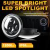 Maidsail New 7-inch 6000k 40w IP67 LED Headlight Modified Motorcycle Third-generation Angel Eyes Daytime Running Lights Full 3