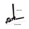 24TE Precisions Angled Pipe Bender 1/4" 5/16" 3/8" 180 Degree For Accurate Conduit Shaping In Electrical And Plumbing Job