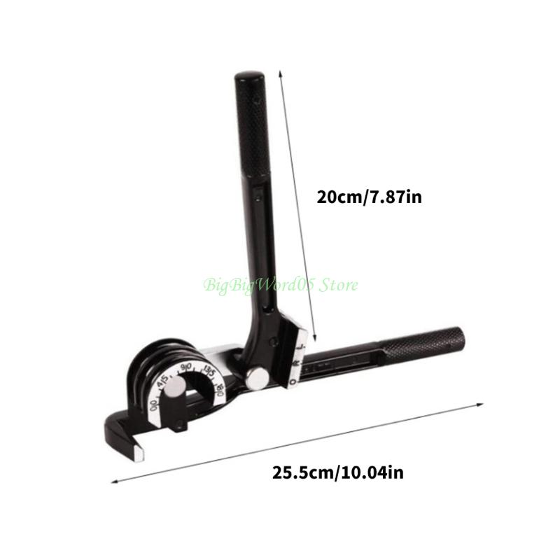 24TE Precisions Angled Pipe Bender 1/4" 5/16" 3/8" 180 Degree For Accurate Conduit Shaping In Electrical And Plumbing Job