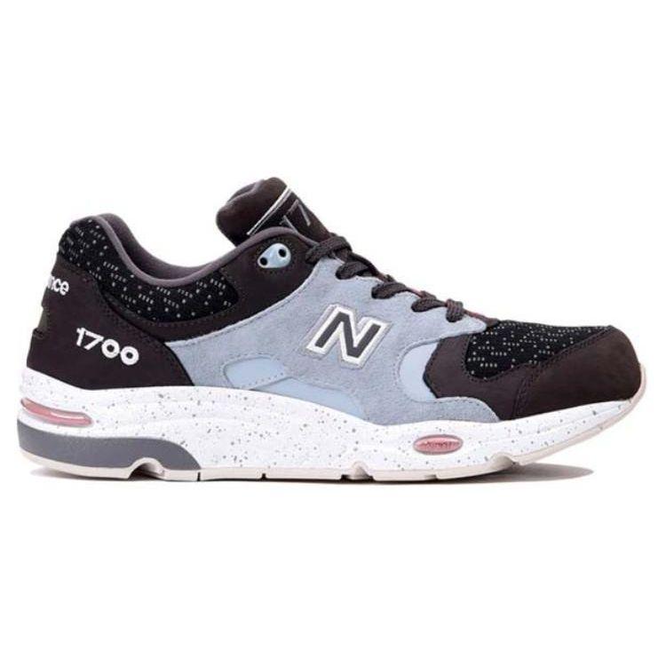 New Balance Nb 1700 Comfortable Durable Breathable Low Top Casual Running Shoes Men Sneaker Black Blue CM1700DN