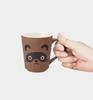 Skater Ceramic Mug, 260ml, Cute Ceramic, Tanuki Animal Print, CHMG2-A