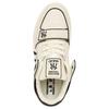 MLB Chunky Liner New York Yankees High-Top Sneakers Non-Slip Wear-Resistant Increased Height Unisex Sneakers Off-White Black 3ASXLMB3N-50BKS