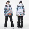 Unisex Winter Ski Suit: Windproof, Waterproof, Warm, Thickened Jacket and Pants for Snowboard and Alpine Skiing