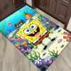 Yellow Sponge Cartoon Carpet Rug for Living Room Bedroom Home Sofa Decoration,Kids play Non-slip Floor Mat