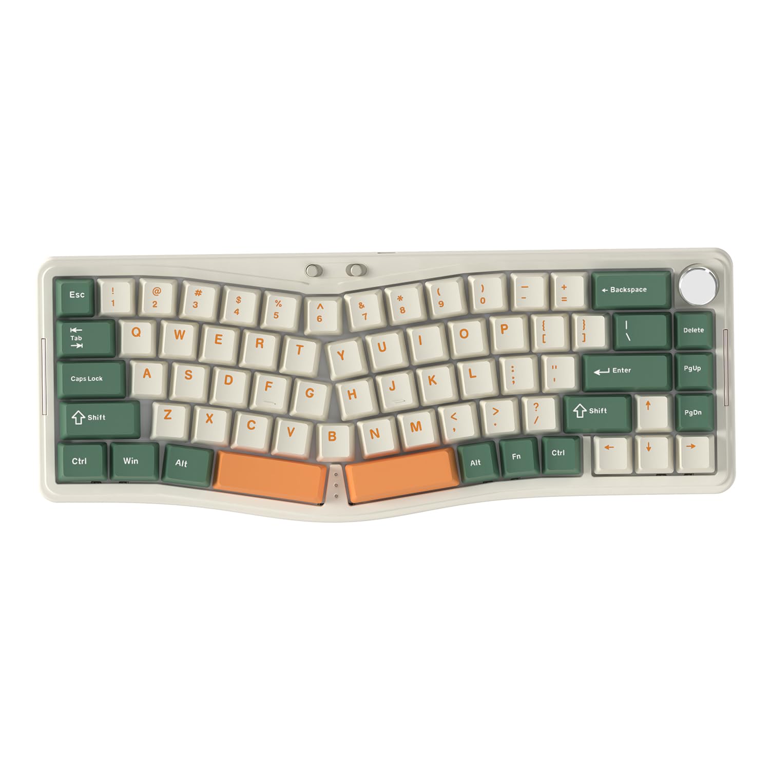 

AKS068pro Gaming Keyboard Alice Layout Wireless Bluetooth Wired 68 Keys Sea Salt Axis Gasket Mount Hot Swappable PBT Keycaps Ergonomics South Facing