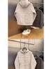 Men's Fleece-Lined Cotton Jacket: Casual Spliced Hoodie for Couples