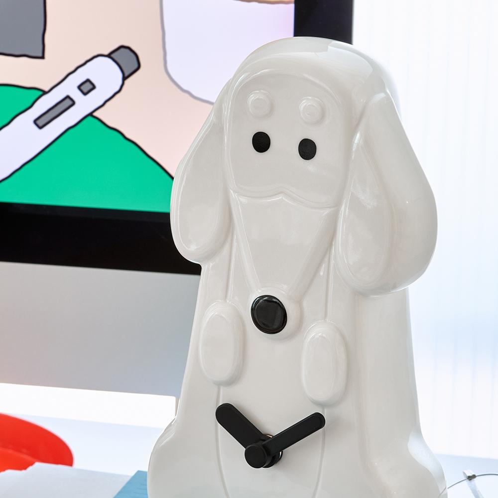 [[LINE FRIENDS] Wooy Office Ceramic Clock