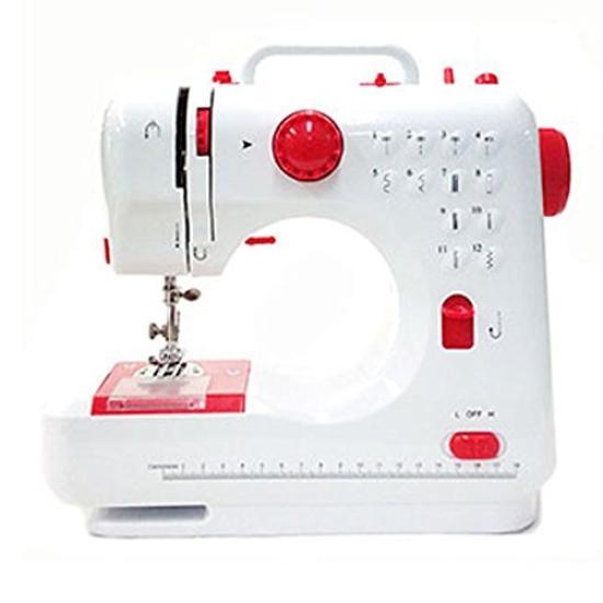 

SIS Compact Electric Sewing Machine Red FHSM-505B-RD