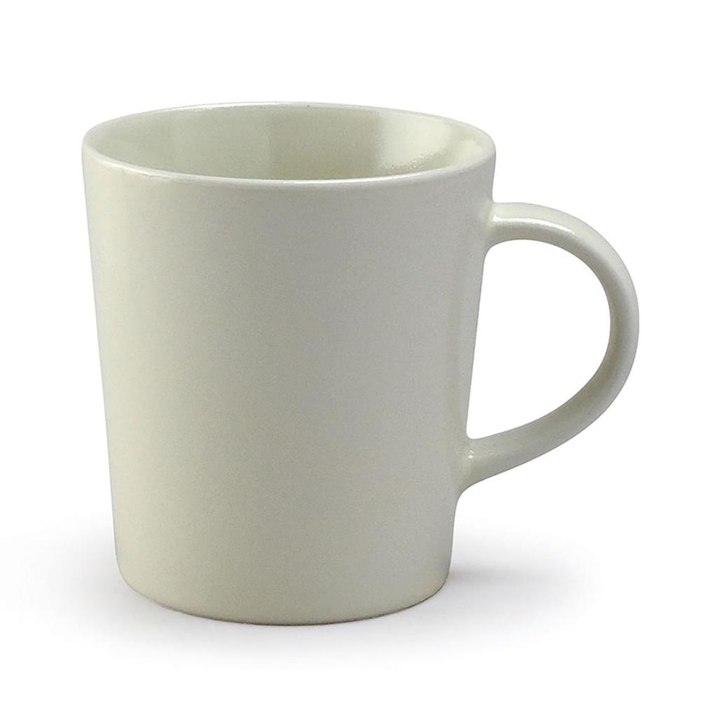 Aito Seisakusho Keramik Mino Ware Living Living mit weißer Spülmaschinen-Mikrowellen-Mischung Made in Japan "Ciel" Becher, Paar, Allein, Zwei, & Grau, Safe, Safe,