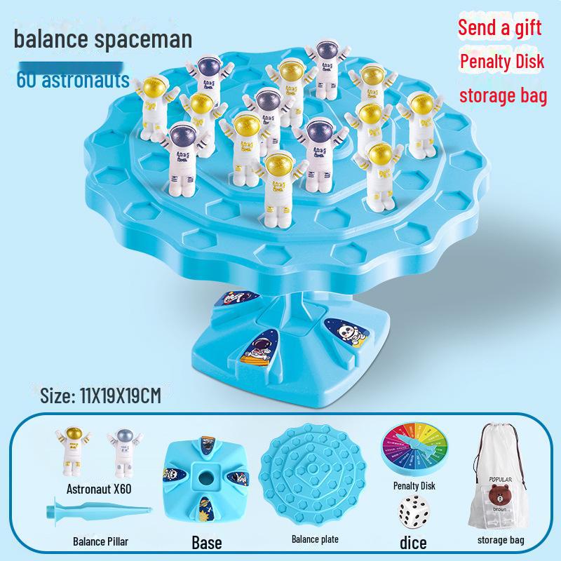 Douyin Bounce Chess: Parent-Child Interactive Wooden Bullet Beads Ejection Toy