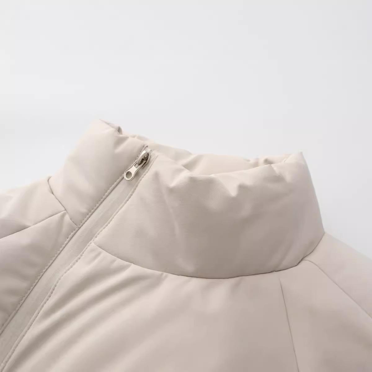 Воротник-стойка Plus Fat Plus Size Vest Jacket Жилет мужской осенне-зимний пуховый — фото 4