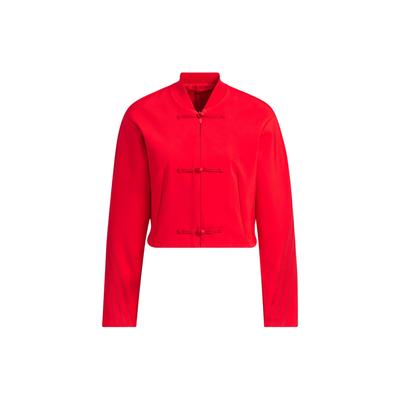 Samuel Gui Yang Collaboration Short Jacket With Disc Buttons Women Outerwear Energy-Red JF6664