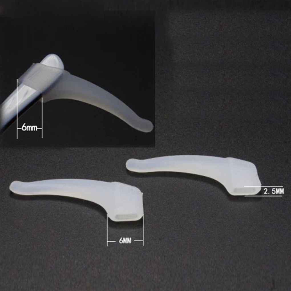 2 par Anti-Slip Ear Grip Silikonkrok Glasögon Glasögonhållare Sport
