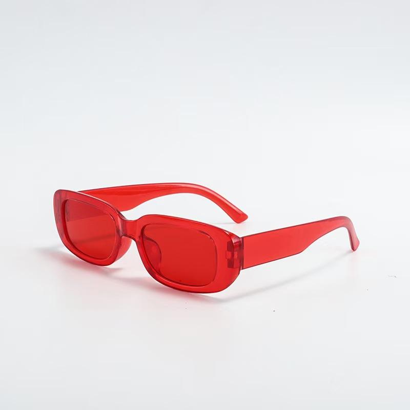 

Glasses with red frames and red one size червоний