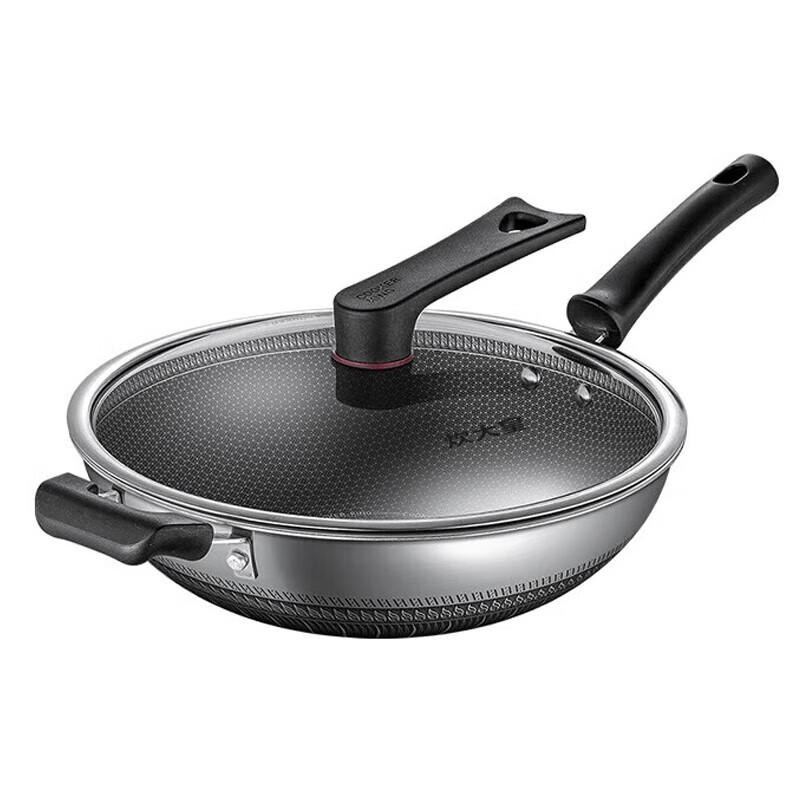 Chui Da Huang 316SS Honeycomb Non-stick Wok