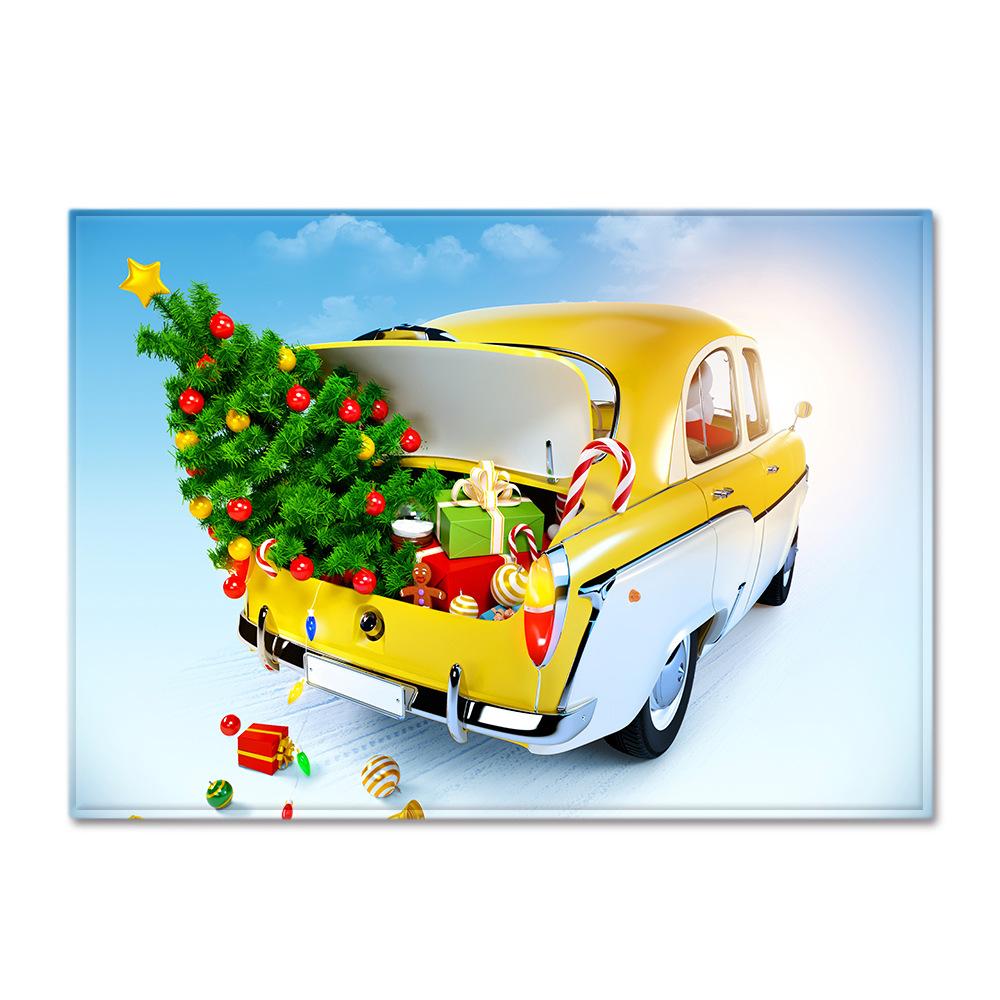 Christmas Living Room Floor Mat Bedroom Dining Room Carpet Carpet Doormat
