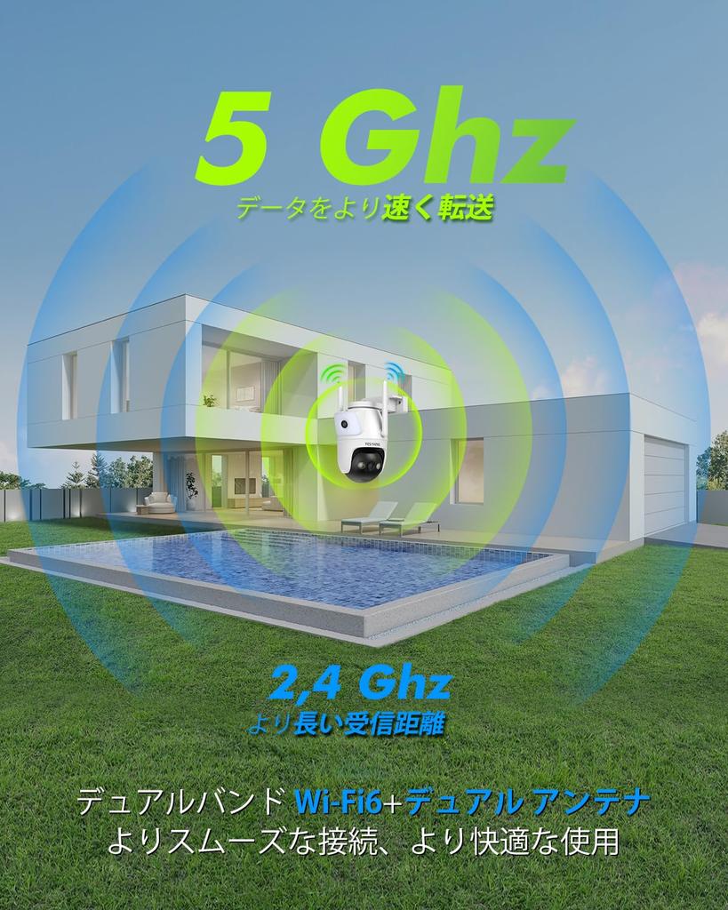surveillance camera 4 million high definition even at long YESRAMO Security camera Outdoor night color shooting 5dBi WiFi enhanced shooting PTZ camera