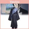 Black Butler Sebastian Cosplay Kostým Plná Sada Pohřební Šaty S Kloboukem Anime Zdroj