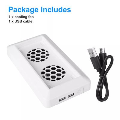 Pro Xbox Vertikální Stojan Se 2 Chladicími Ventilátory Chladič Série S Pro Držák Herní Konzole Xbox Series S Se 2 USB Porty