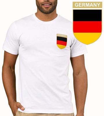 MAGLIETTA CALCIO GERMANIA Top | 2026 Bandiera Bianco Rosso Sportiva T-shirt Calcio