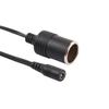12V Car Cigarette Lighter Female Socket To 5.5mm X 2.1mm Plug Car Charger Base Connector Power Adapter Power Supply