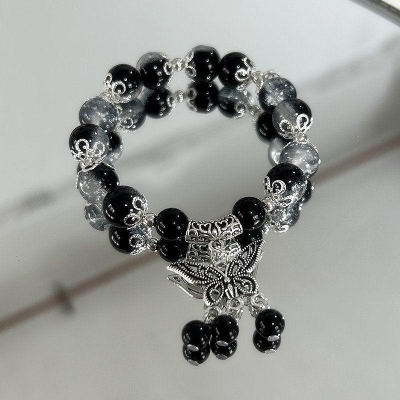 Zen Ancient Wind Bracelet: Chinese Mountain Ghost Coin, Retro Tai Chi Bagua, Simple & Versatile Design