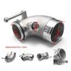 AUTO Turbo Pipe Enlarged Diameter Turbo Pipe Elbow Pipe For  S3 A3 Golf MK7 GTI EA888 Turbo Pipe Turbo Tube