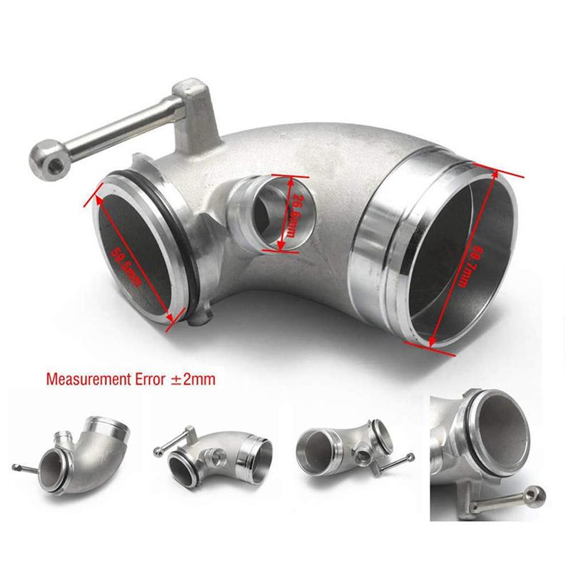 AUTO Turbo Pipe Enlarged Diameter Turbo Pipe Elbow Pipe For  S3 A3 Golf MK7 GTI EA888 Turbo Pipe Turbo Tube