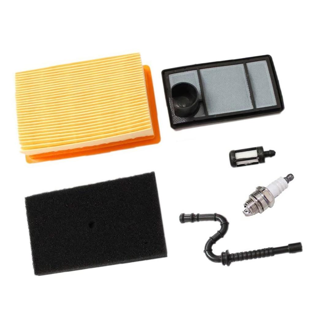 Air Filter Kit Replacement for TS400 BR350 BR430 BR450 SR430 SR450 Concrete Cut Off Saw Chainsaw Blower Accessories