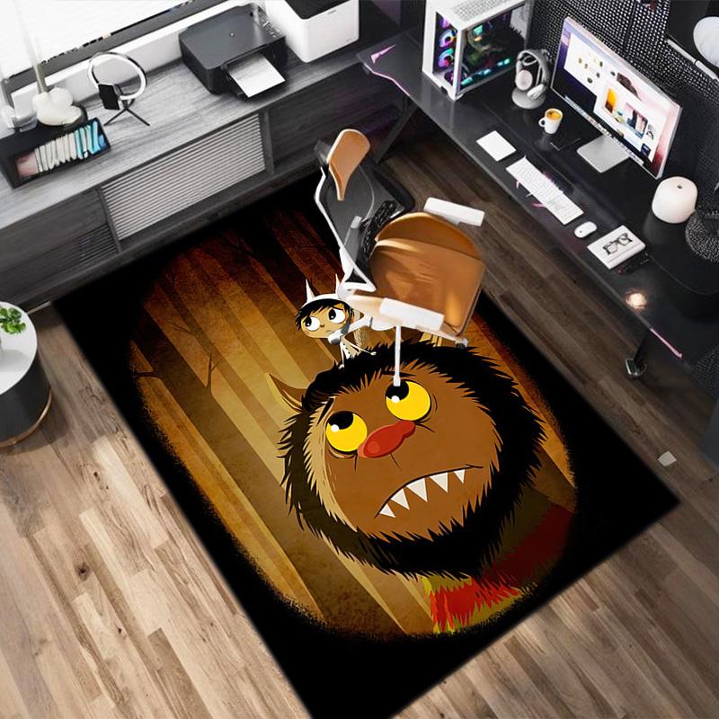 Where Wild Things Are Carpet Suitable Room Bedroom Doormats Office Balcony Decorative Carpet Carpet Living Room And Bedroom Mats Doormat