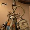 Durable Halloween Pendant 1/2Pcs Spirit Boo Crew Ghost Keychain Spooky Accessory