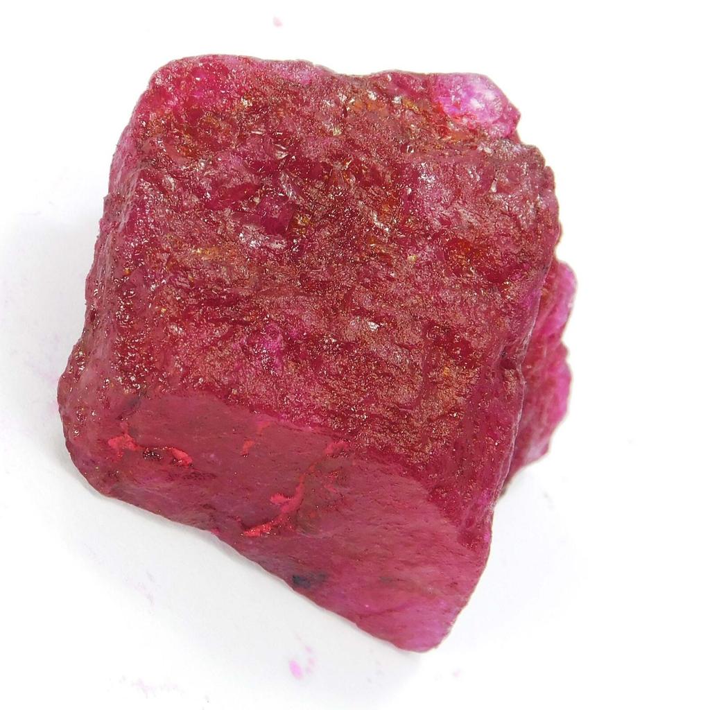 Natural RED Ruby Uncut Rough Earth Mined 333 Ct Loose Gemstone CERTIFIED 1A-5327