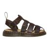 Dr. Martens Leather Versatile Comfortable Roman Sandals Unisex Sandals Brown 31562375