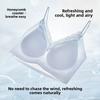 Foundation Invisible Ultra-Thin Seamless Lace Bra, Glitter Strap Lift Anti-Sag Wireless Push Up Bra for Small Bust Women