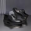 Golden Sapling Winter Men Retro Leisure Business Shoes Male Quality Leather Party Dress Derby Shoe Man Lace-up Formal Footwear