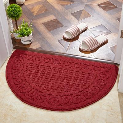 Home Semi-circular Floor Carpet Floor Mat Household Non-slip Bathroom Door Mat