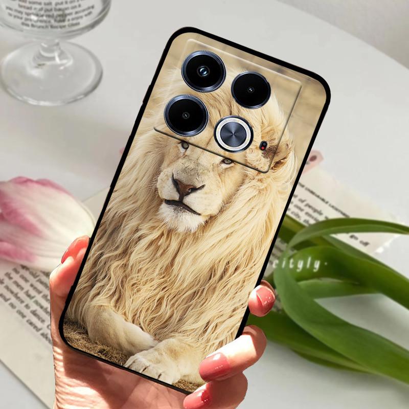 For Infinix Note 40 Case animal Silicone Soft TPU Back Covers For Infinix Note 40 Pro 4G 5G 40 Pro Plus Case Protective Funda