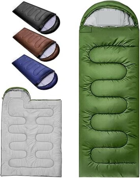 Sleeping Bag for Summer and Winter New 230T Multifunctional Sleeping Bag Multifunctional Sleeping Bag 1Kg Compact Envelope Type Lightweight Filling