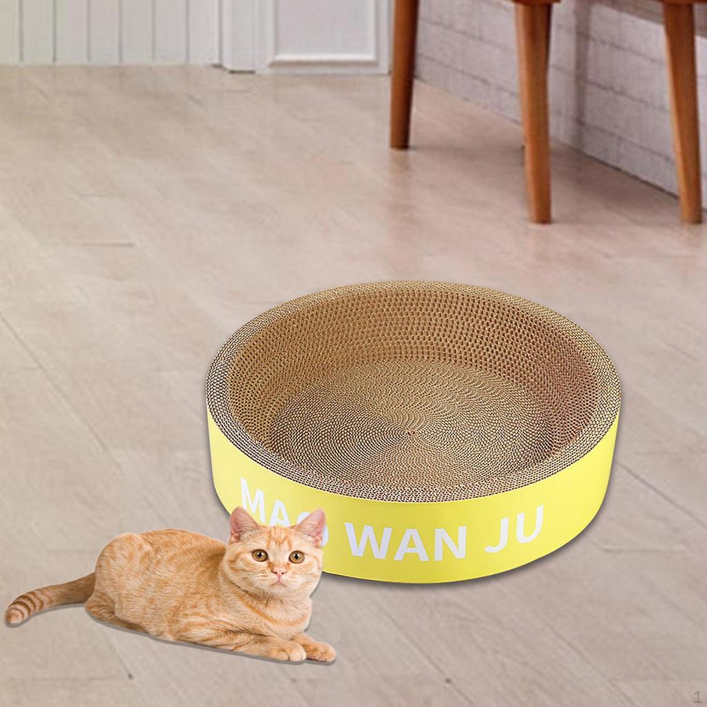 Cat Scratcher Board Scratching Kitten Sleeping Nest for Cats To Grind Paws