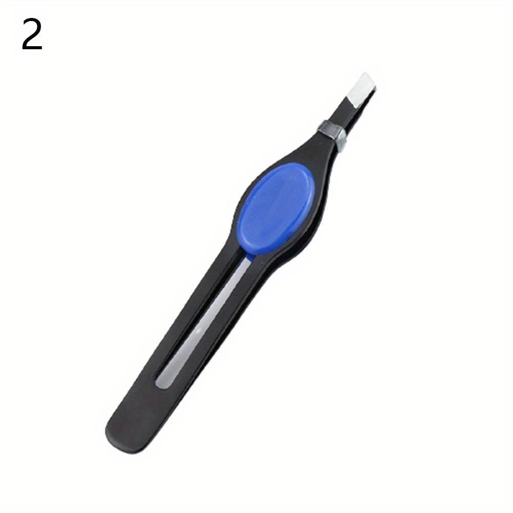 Professional Stainless Steel Eyebrow Tweezer Hair Beauty Fine Hairs Puller Slanted Eye Brow Clips Eyebrow Removal Makeup Tool