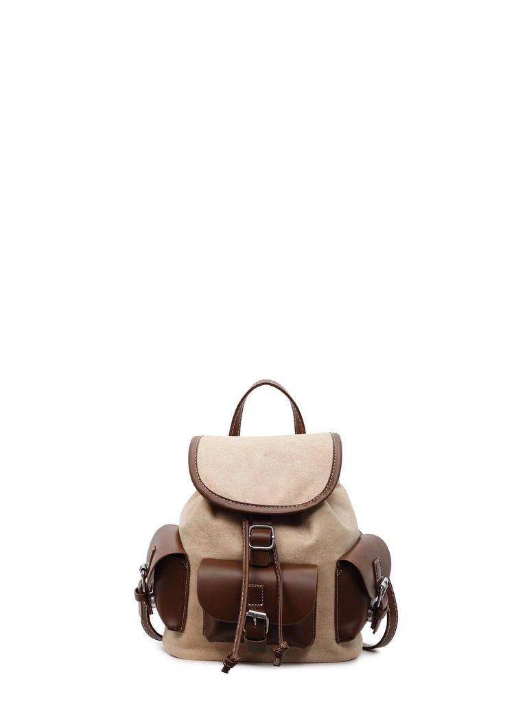 Vintage Suede Multi-Pocket Backpack 2025: Large Capacity, Versatile Autumn/Winter Fashion for Women